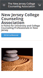 Mobile Screenshot of njcollegecounseling.org