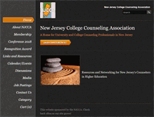 Tablet Screenshot of njcollegecounseling.org